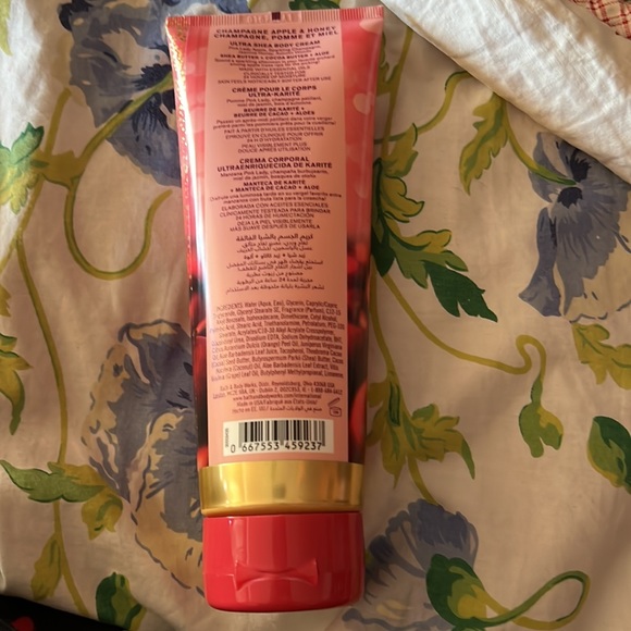 COPY - Champagne apple and honey body cream - Picture 2 of 2